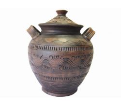 Глиняний баняк Етно великий СК